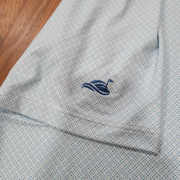 Footjoy Golf 3 Button Placket Polo Logo on Back Embroidered Sleeve XL - Picture 12 of 12